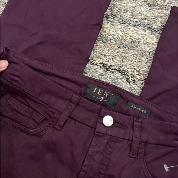 Jen 7/7 For All Mankind Slim Straight Leg Jeans Sz 4 NWT | 7 For All Mankind - - Picture 7 of 13